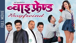 Boyfriend  New Nepali Full Movie 2021  Saroj Khanal Puskar Regmi Mahima Silwal [upl. by Anom458]