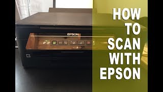 Epson Printers  How To Scan [upl. by Victoria927]