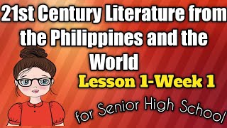 21st Century Literature from the Philippines and the WorldModule 1Lesson 1for Senior High School [upl. by Odlanier]