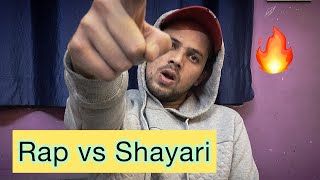 Rap vs shayari  zayn saifi  Talib saifi [upl. by Eiralam337]