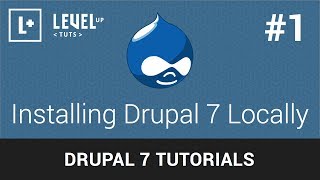 Drupal 7 Tutorials 1  Installing Drupal 7 Locally [upl. by Assina]