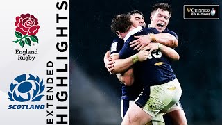 England v Scotland  EXTENDED Highlights  Historic Scotland Victory  Guinness Six Nations 2021 [upl. by Agon]