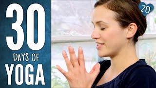 Day 20  Heart Practice  30 Days of Yoga [upl. by Remled]