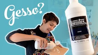 Whats Gesso And how do you use it [upl. by Kerek]