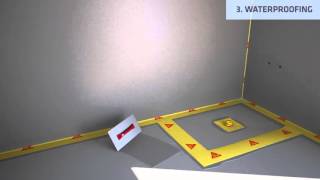 Sika Wet Room Waterproofing System [upl. by Pessa]