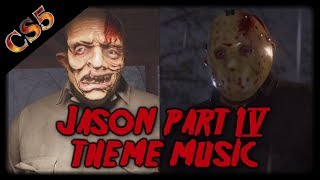 Part 4 Jason Theme Music  UNMASKED and Part 4 Jason Kills  Friday the 13th The Game [upl. by Nemracledairam83]