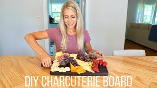 DIY Charcuterie Board  Home With Stefani [upl. by Mal]