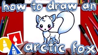 How To Draw An Arctic Fox [upl. by Retsim748]