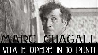 Chagall vita e opere in 10 punti [upl. by Etrem529]