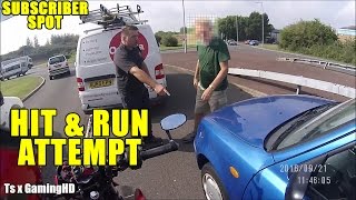 Motorcycle Hit amp Run  Van Man Saves The Day [upl. by Homovec]