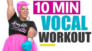 10 Minute Daily VOCAL WORKOUT Vocal Exercise subtitles [upl. by Assenov291]