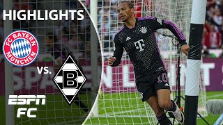 Monchengladbach vs Bayern Munich  Bundesliga Highlights  ESPN FC [upl. by Beebe]