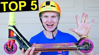 TOP 5 BEGINNER SCOOTER TRICKS [upl. by Llerad223]