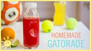 EAT  Homemade Gatorade [upl. by Ilecara636]