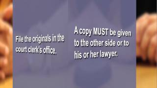 Motions Part 1 How to ask the court for something [upl. by Amian]