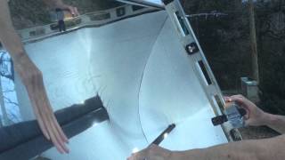 Parabolic Trough Solar Collector [upl. by Vocaay]