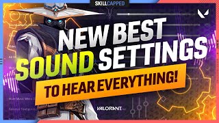 NEW BEST SOUND SETTINGS TO HEAR EVERYTHING  Valorant Settings Guide Audio HRTF amp More [upl. by Nanyt]