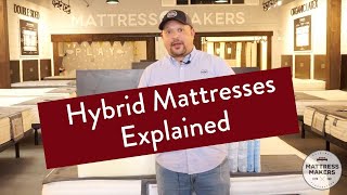 Hybrid Mattresses 101What You Need To Know About Hybrid Mattresses [upl. by Shadow9]