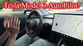 Tesla Model 3 AutoPilot How to Use it Rainbow Road [upl. by Eile]