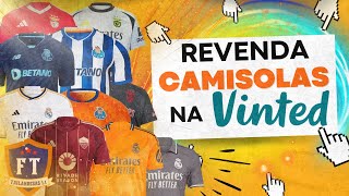 COMO VENDER CAMISOLAS DE EQUIPAS NA VINTED [upl. by Ertemed]