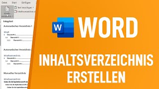 📄 Word Inhaltsverzeichnis erstellen die beste Methode [upl. by Winthrop]