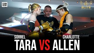 Sorrel Tara vs Charlotte Allen  Elite FC [upl. by Aloiv]