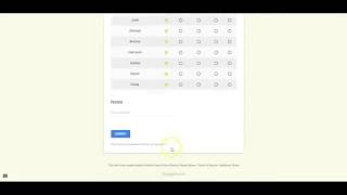 Creating Attendance Record on Google Forms [upl. by Htezzil]