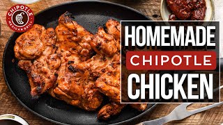 Chipotles Official Chicken Recipe [upl. by Ellecrag]