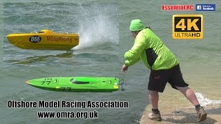 Offshore RC Powerboat RACING UltraHD and 4K [upl. by Meensat328]