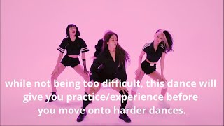 female kpop dances that help BEGINNERS improve  with reasoning [upl. by Ilojne]