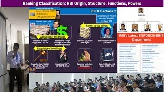 Banking Classification 1 RBI Structure Functions NPA Ordinance Enforcement Department [upl. by Odnam]