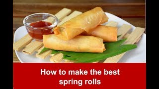 How to make the best spring rolls [upl. by Anders]