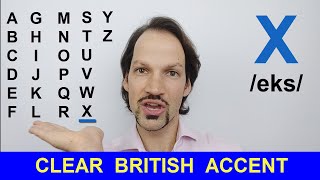 How To Pronounce The English Alphabet BRITISH PRONUNCIATION [upl. by Winou]