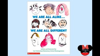 We Are All Alike We Are All Different Read Aloud [upl. by Aisitel]