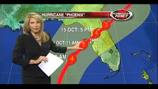 Category 5 quotHurricane Phoenixquot hits Tampa Bay worst case disaster scenario [upl. by Ellerehc]