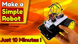 Robotics Tutorial for Beginners  How to make a simple Robot Complete Step by Step Instructions [upl. by Airet]