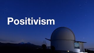 Positivism  Research Paradigms [upl. by Eshelman857]