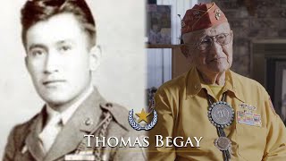 Navajo Code Talker and Iwo Jima Hero  Thomas Begay [upl. by Akiemahs150]