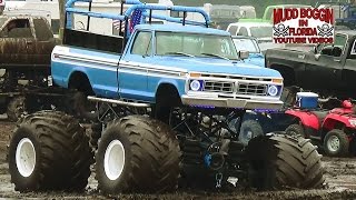 Monster Trucks in Mud quotInvadequot the Mud Bog [upl. by Ylrae]