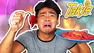 EXTREME SPICY TAKIS CHALLENGE [upl. by Tuttle]