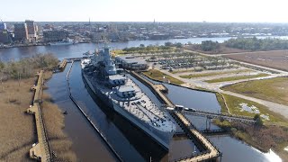 Battleship North Carolina Turns 80 Explore this Refurbished WII Relic [upl. by Karli]