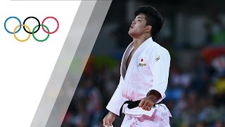 Ippon and gold for Ono in Mens Judo 73kg [upl. by Om556]