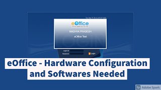 Video 2 eOffice  Hardware Configuration and Softwares Needed  Hindi [upl. by Gredel]