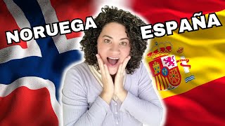 NORUEGA Vs ESPAÑA 50 Diferencias y DATOS [upl. by Solomon657]