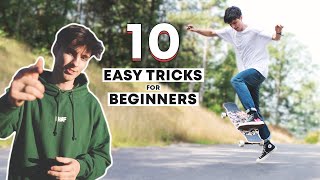 10 Beginner Longboard Tricks YOU Should Try [upl. by Julia175]