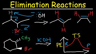 Organic Chemistry Elimination Reactions  E1 E2 E1CB [upl. by Acirre]