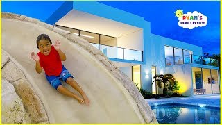 Ryans New House and New Swimming Pool Tour [upl. by Markman]