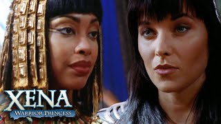 Xena Meets Cleopatra  Xena Warrior Princess [upl. by Tattan]