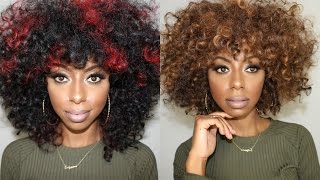 How to cut shape and style curly wigs  Jessica Pettway [upl. by Jacquette]