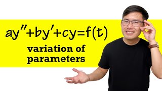 Variation of Parameters introduction amp idea [upl. by Benisch]